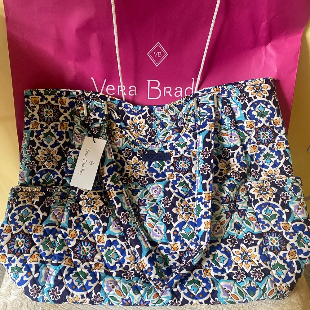 Vera Bradley Multicolor Floral Tote